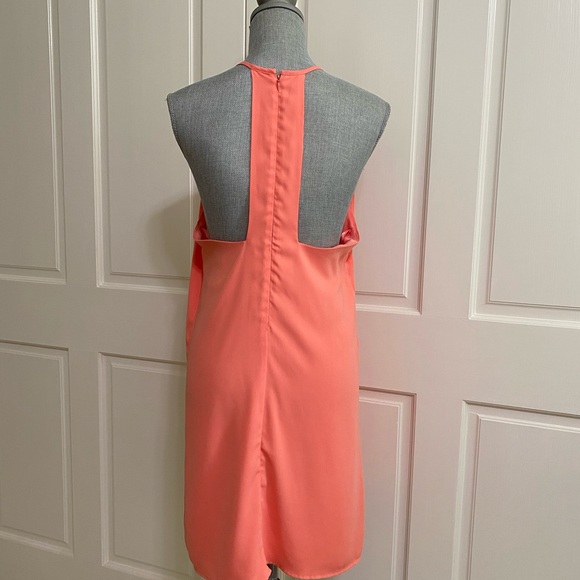 Naked Zebra Coral Dress - Picture 2 of 4